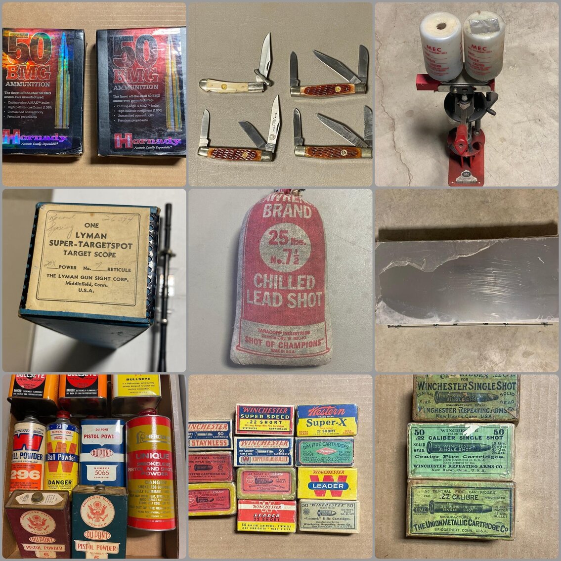 Jane Lew, WV Summer 2022 Guns, Ammo & Taxidermy Auction DAY 2 of 2