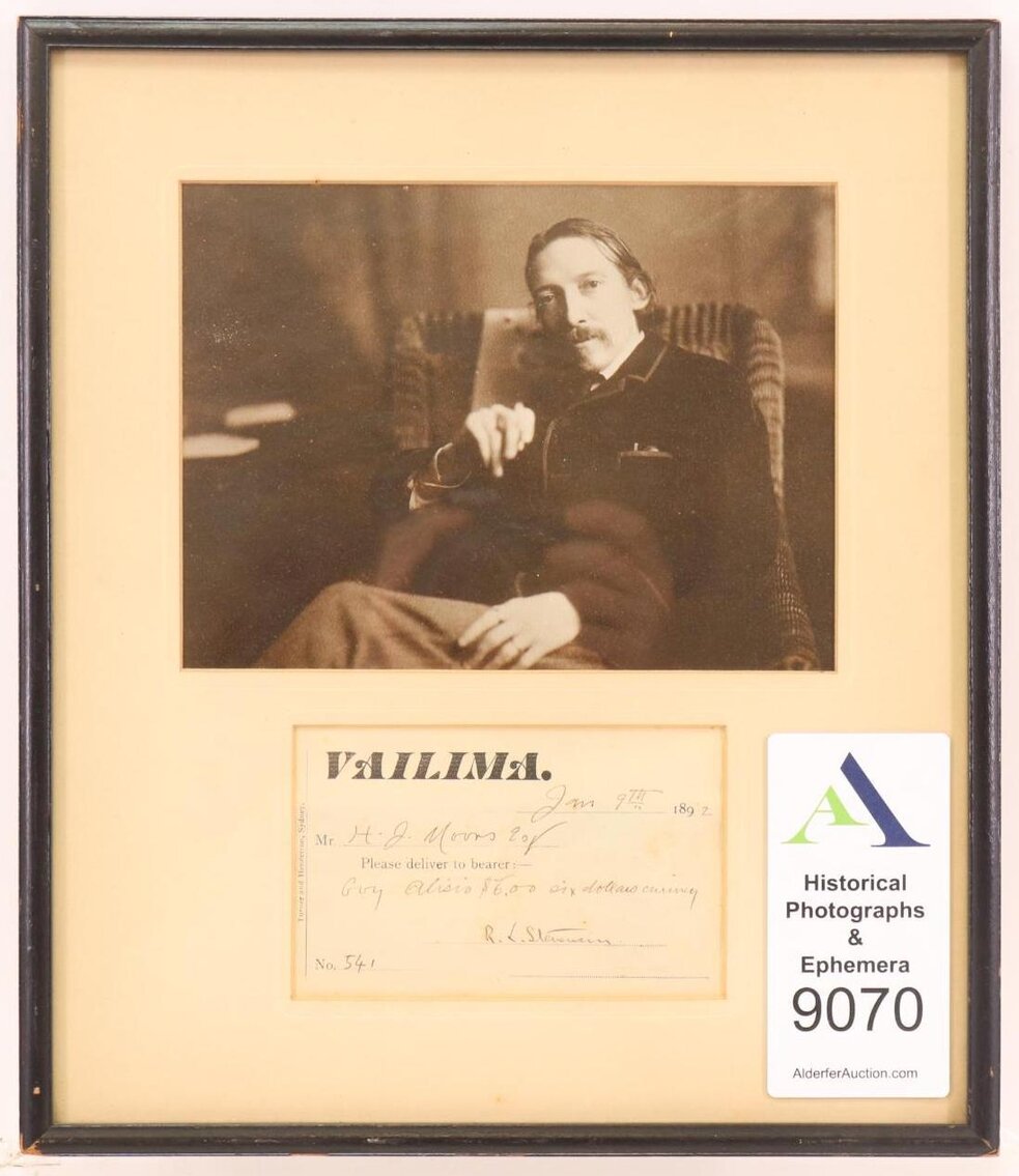 Image for Historical Autographs, Photographs, and Ephemera | August 9, 2022 at 10:00 AM