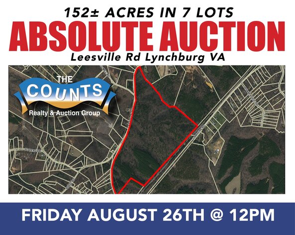 Image for Absolute Auction - Leesville Rd 152 acres