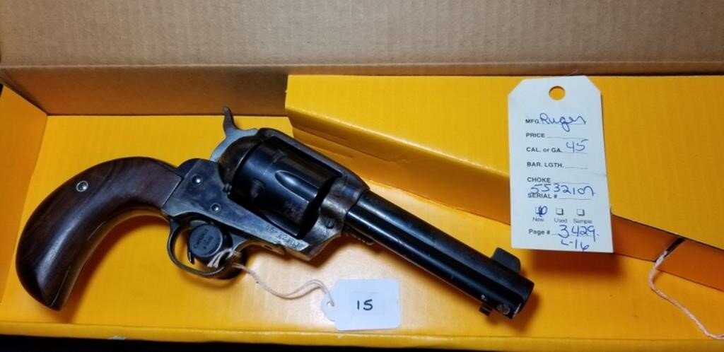 Image for Ammo, Firearms, Knives, Holsters Online Auction