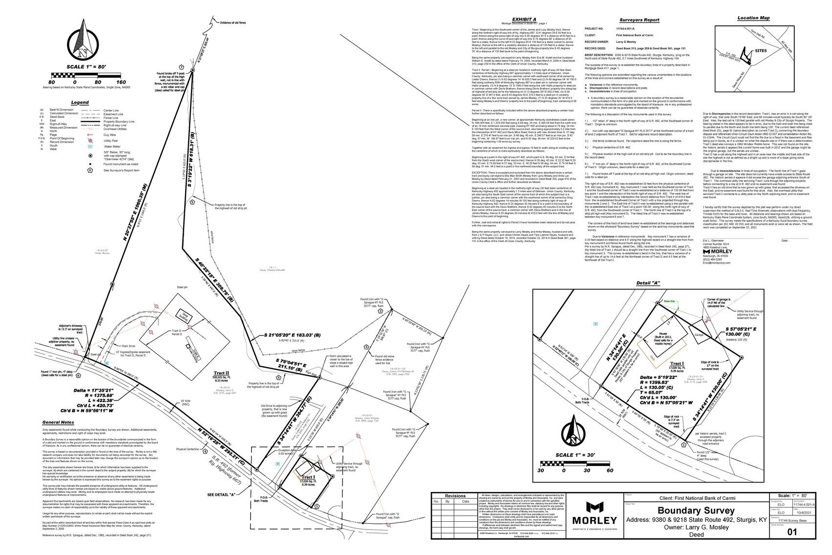 Image for 2 ABSOLUTE REAL ESTATE AUCTIONS - 9380 & 9218 STATE ROUTE 492 STURGIS, KY