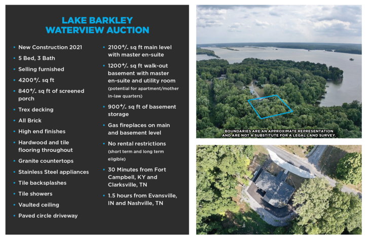 Image for Lake Barkley Water View: New Construction