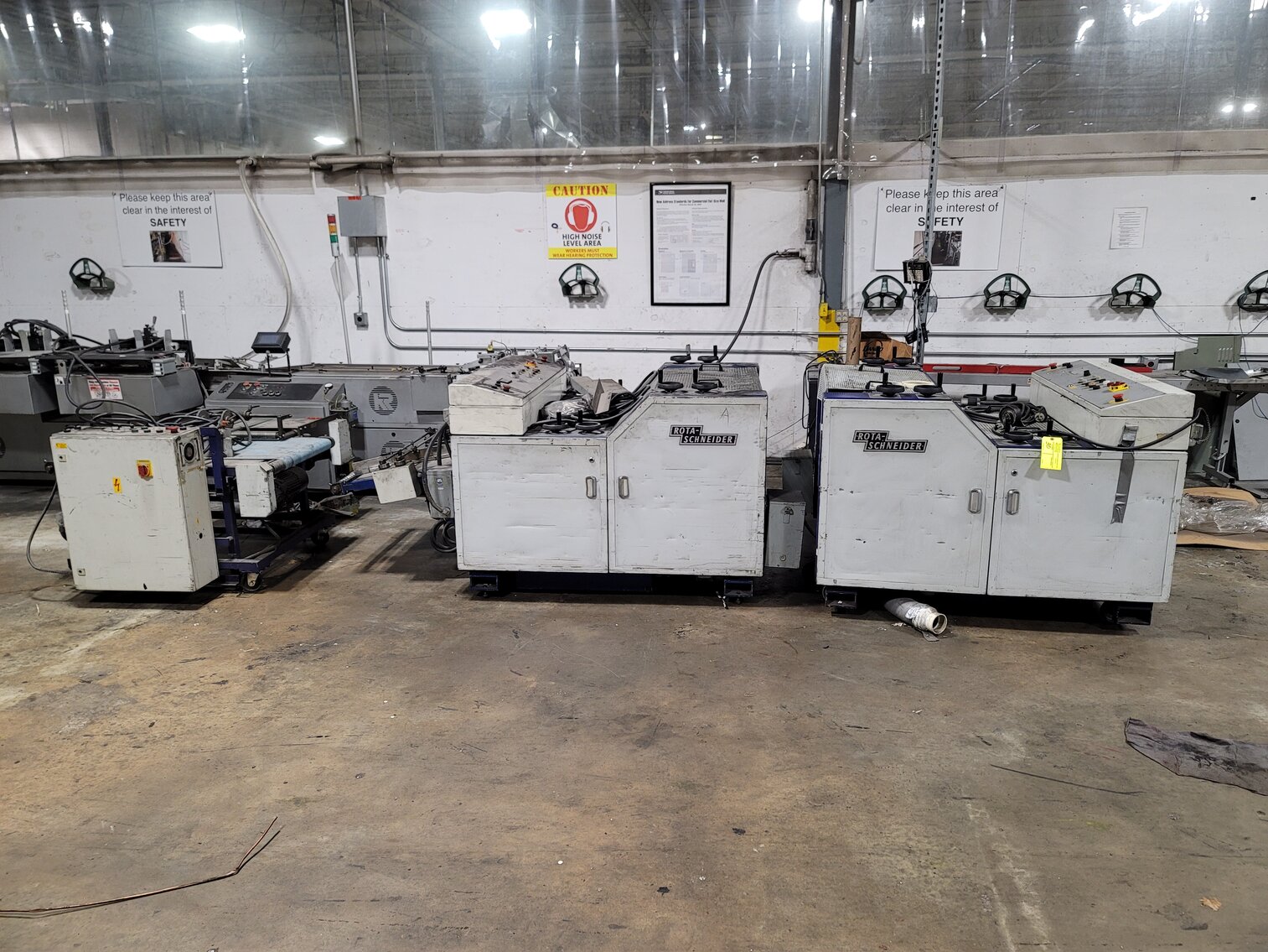 Remaining Assets from Previous Printing Equipment Auction