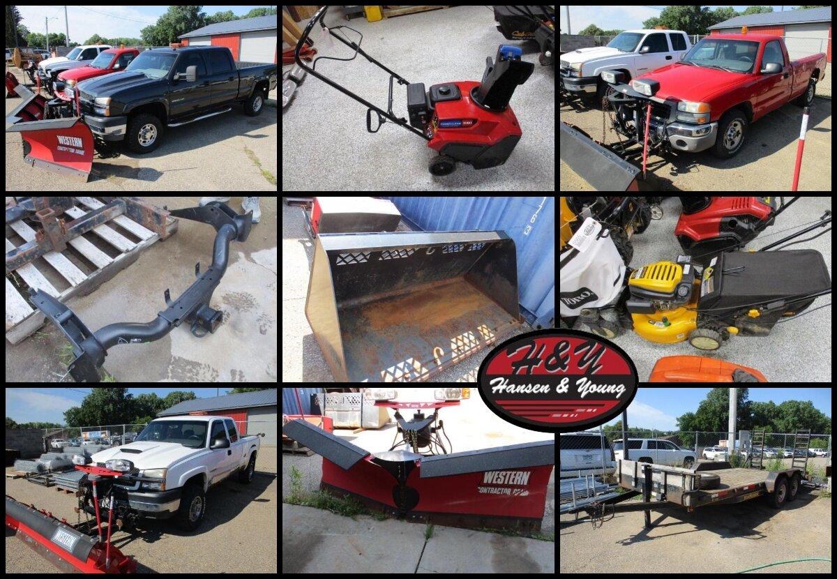 Snow Plowing Equipment Liquidation