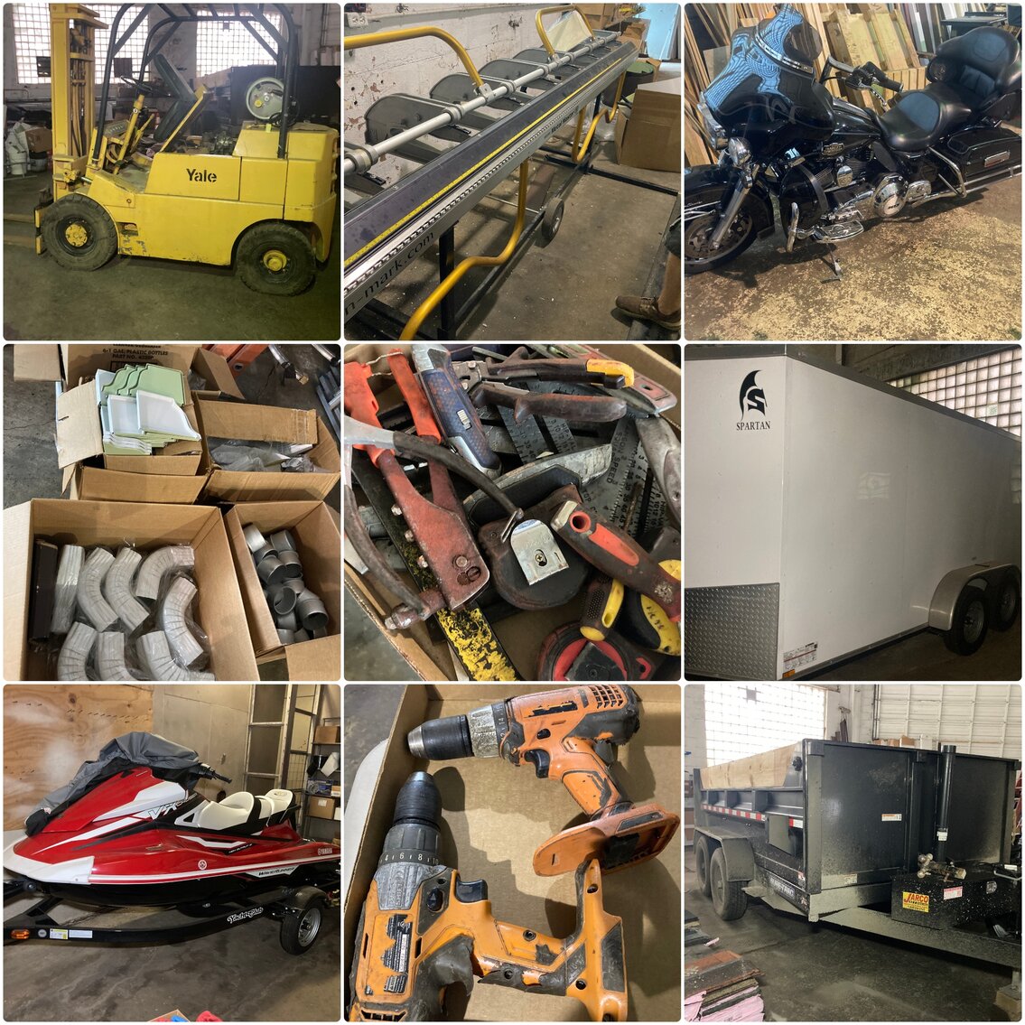 Clarksburg, WV Construction Business Liquidation Auction