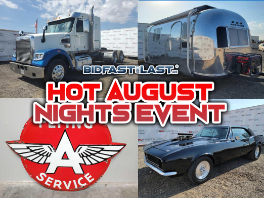 Image for Bid Fast And Last's Hot August Nights Event 2022