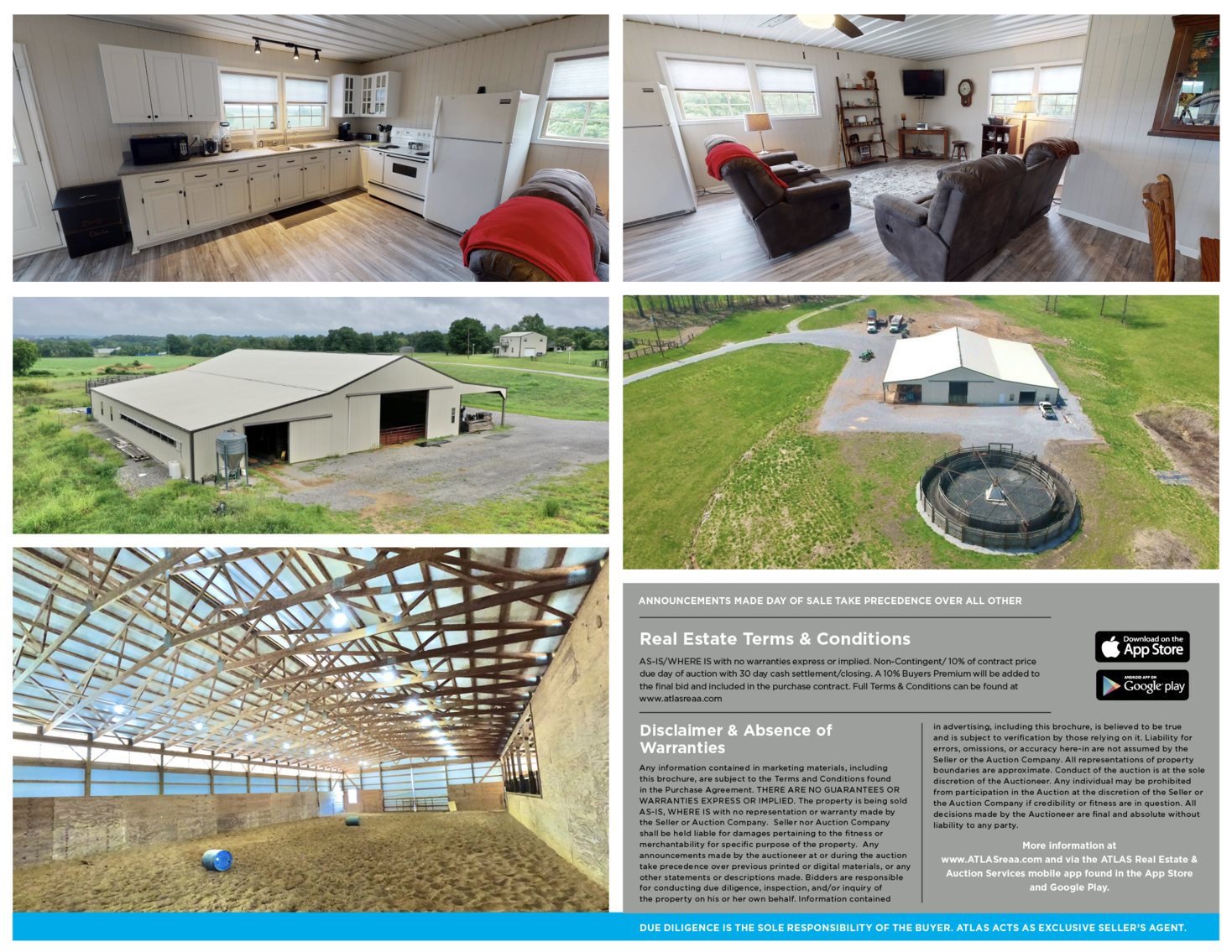 Image for Farm Auction: 16.35+/- Acres, Home, Shop with Apartment, Equestrian Facilities