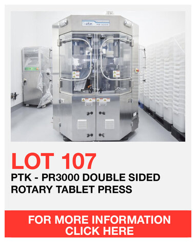 Image for Nutra Processing Packaging Manufacturing Equipment Auction