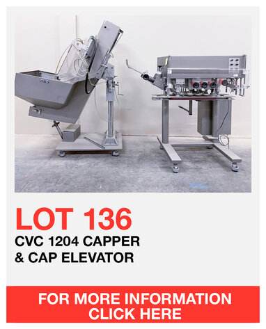 Image for Nutra Processing Packaging Manufacturing Equipment Auction