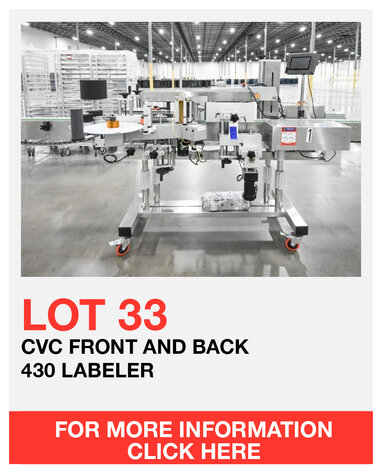 Image for Nutra Processing Packaging Manufacturing Equipment Auction