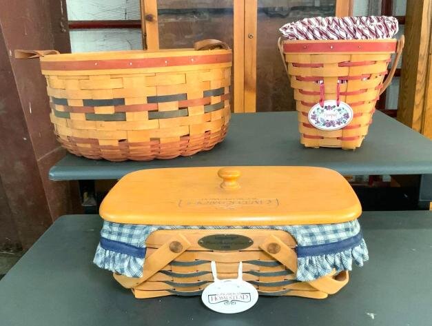 Image for Longaberger Baskets, DVDs, Tools, Household Items, Furniture- VIRTUAL AUCTION
