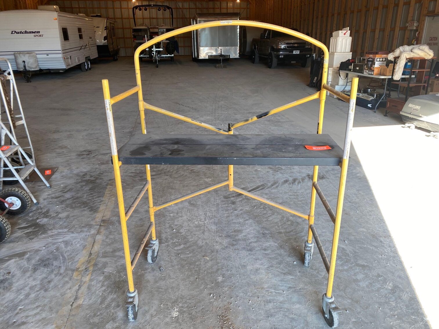 Image for Harley Davidson motorcycle, pallet racking, tools, engines, transmissions & more