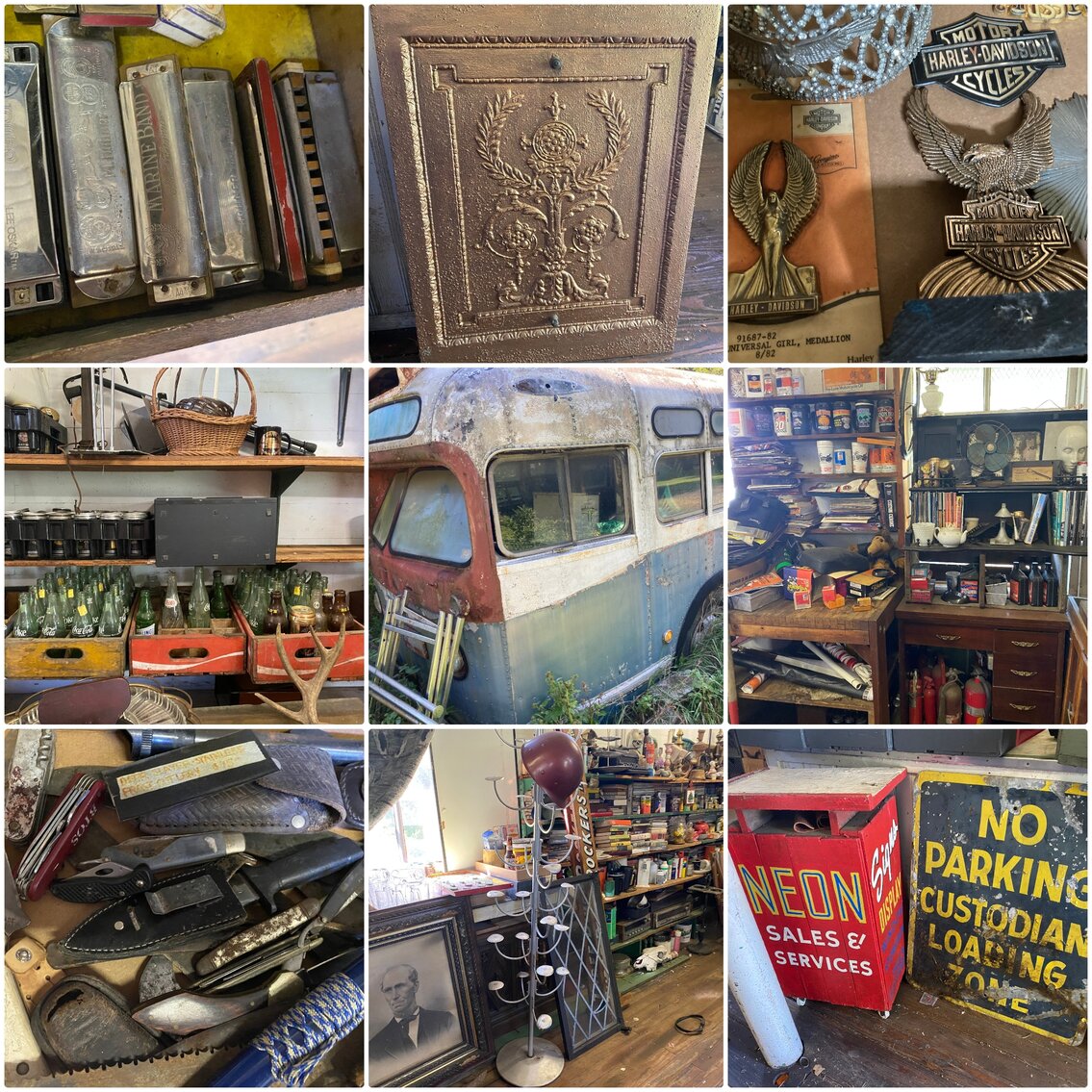 Image for Washington, PA – ’55 GM Bus, HD Memorabilia, Knives, Antiques, Collectibles, and more!