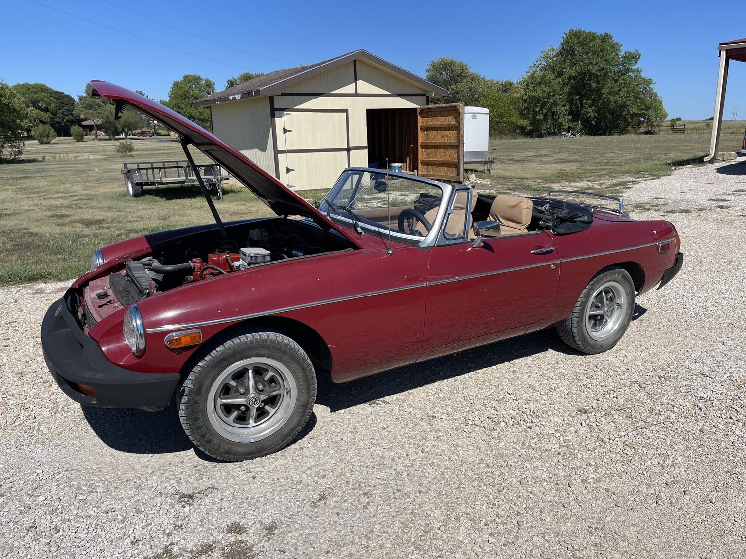 '79 MGB Roadster, Guns, Jukebox, Hustler Lawnmower, Advertising Memorabilia, Furniture and much more! Online only auction! photo 1