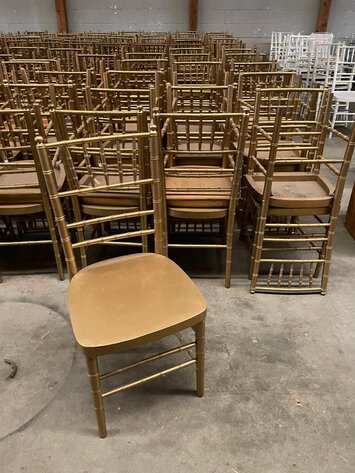 Image for 190 Chiavari Even Chairs, 150 Event Chairs - Online Auction