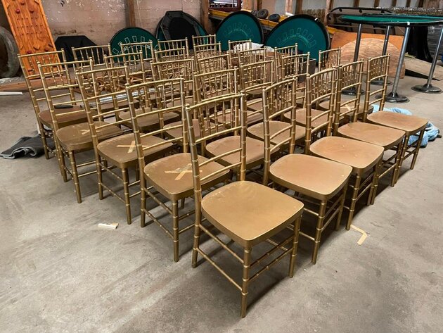 Image for 190 Chiavari Even Chairs, 150 Event Chairs - Online Auction