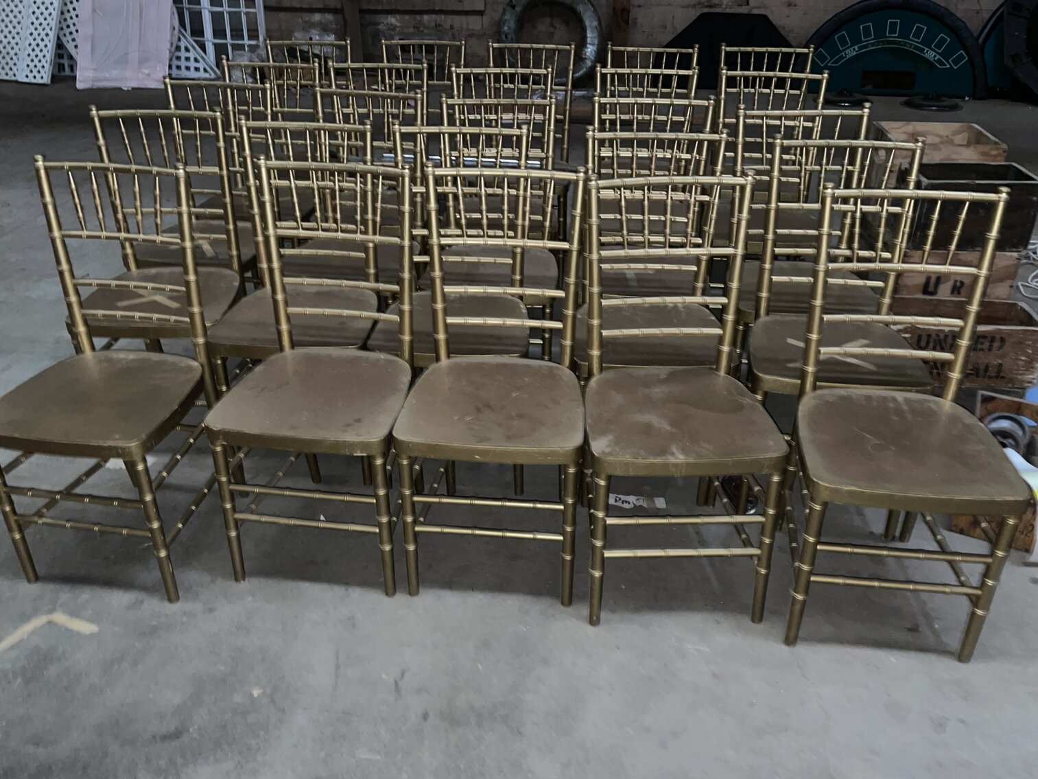 Image for 190 Chiavari Even Chairs, 150 Event Chairs - Online Auction