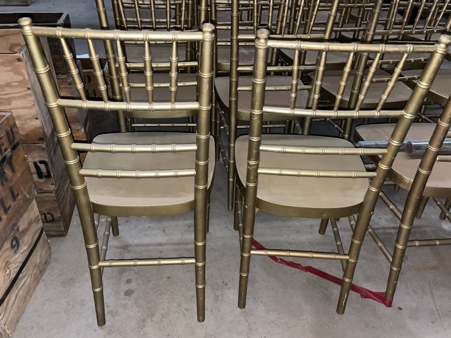 Image for 190 Chiavari Even Chairs, 150 Event Chairs - Online Auction