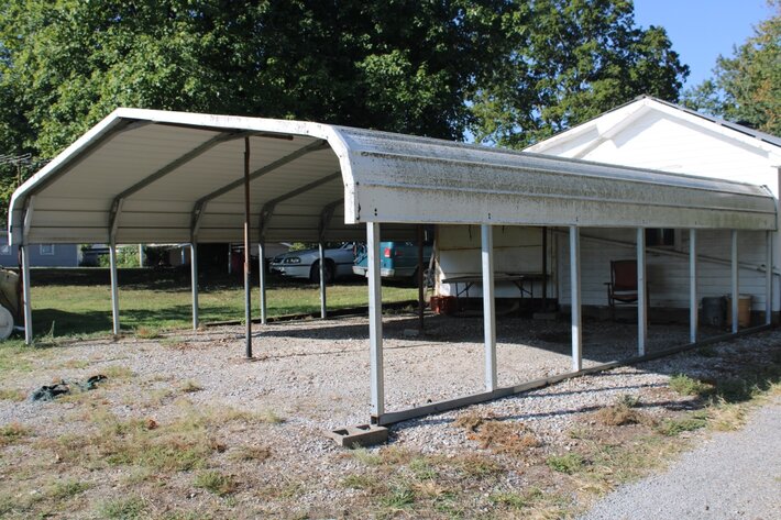 Image for Florsheim Oak Cabinet, Carport, Tractor, Collectibles & More