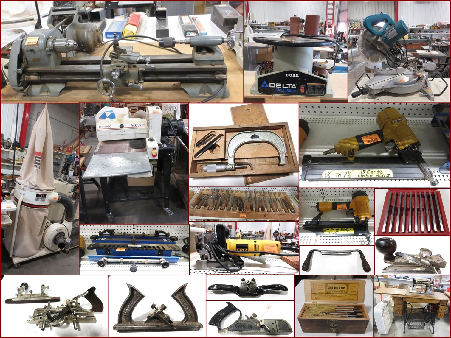 Image for Woodworking Tools, Shop, Lawn & Garden (orange tag)