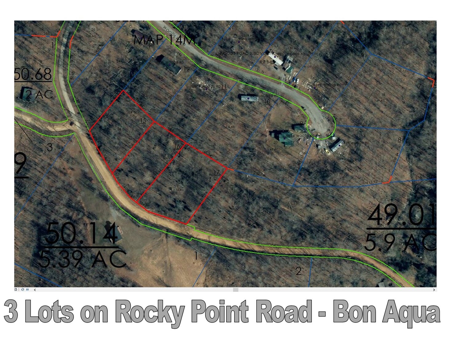 Image for Wooded Lots - 5.7 miles to Hwy 46 - 3 Lots / 2.6 acres