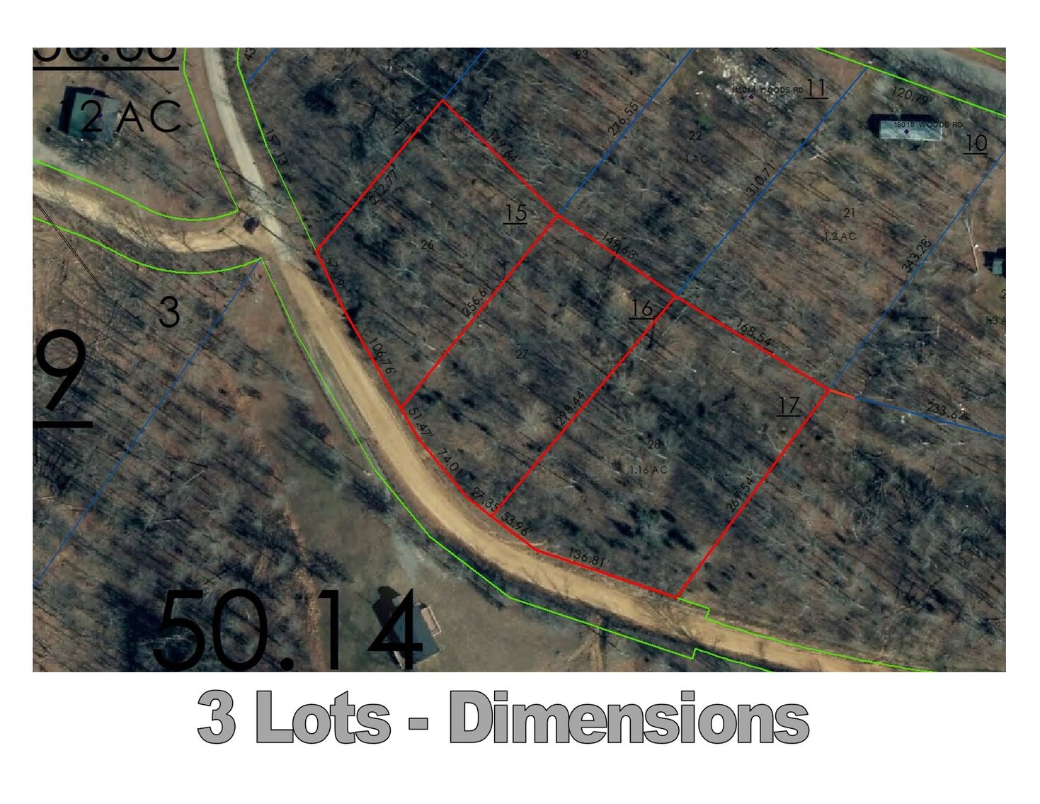 Image for Wooded Lots - 5.7 miles to Hwy 46 - 3 Lots / 2.6 acres