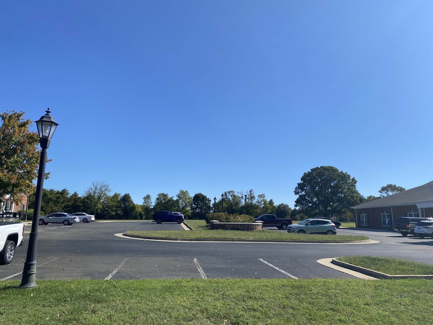 Hanover VA Fountain Park Commercial Building Lot Paved Parking