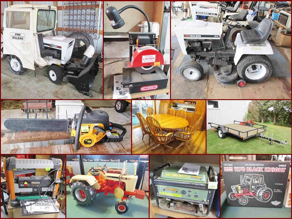 Image for Deiss Bolen Lawn Tractors, Tools, Die-Cast & Household