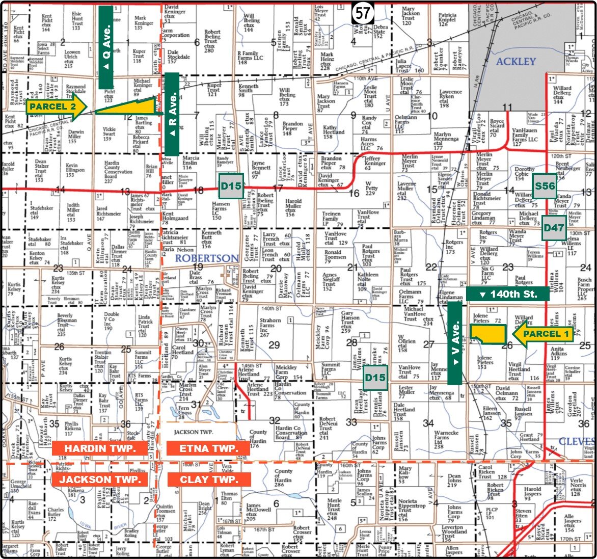 Hardin Co., IA - 139.07 Ac., m/l (000-3822-01)