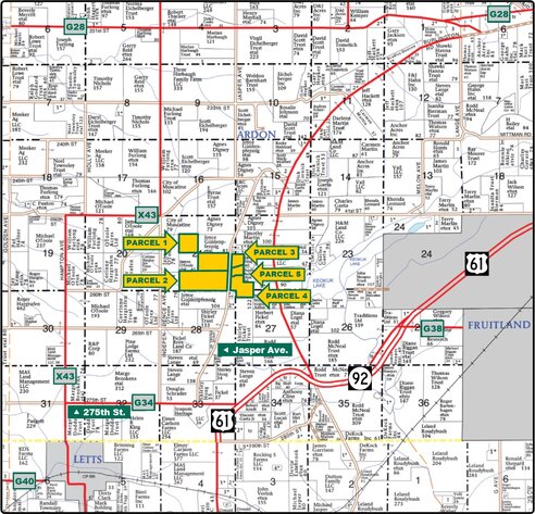 Image for Closed - Muscatine Co., IA - 297.59 Ac., m/l (010-2468)