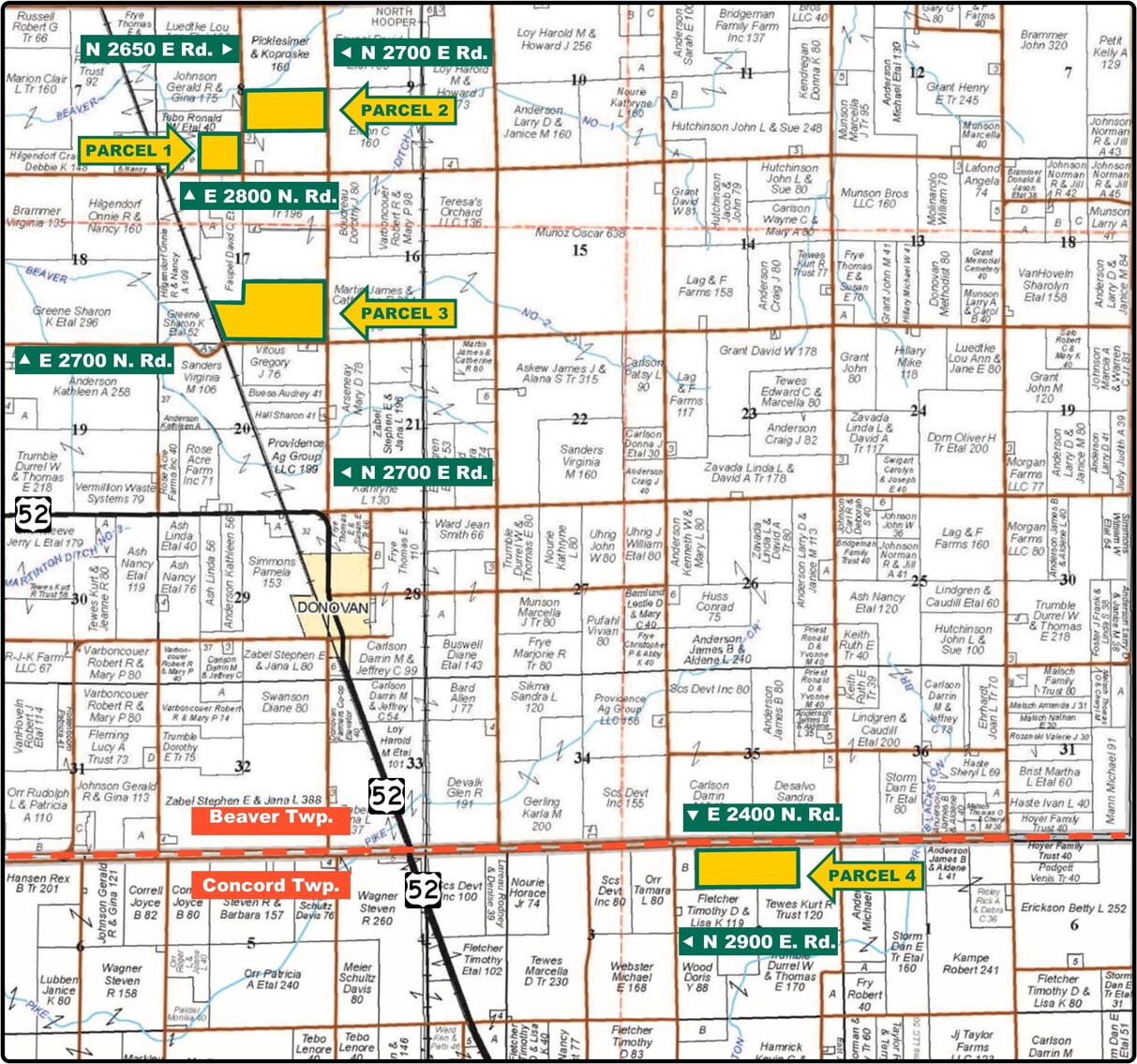 Image for CLOSED - Iroquois Co., IL - 369.07 Ac., m/l (130-0128)