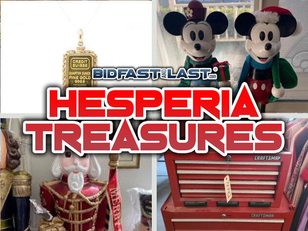 Image for Bid Fast and Last Hesperia Estate Auction 2022