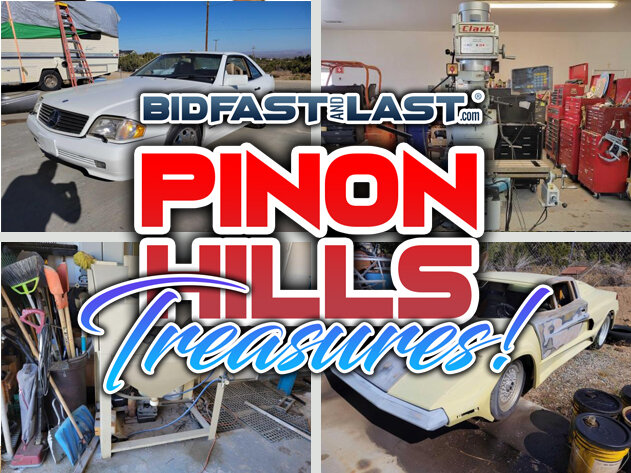 Image for Bid Fast and Last's Pinon Hills Treasure Event 2022