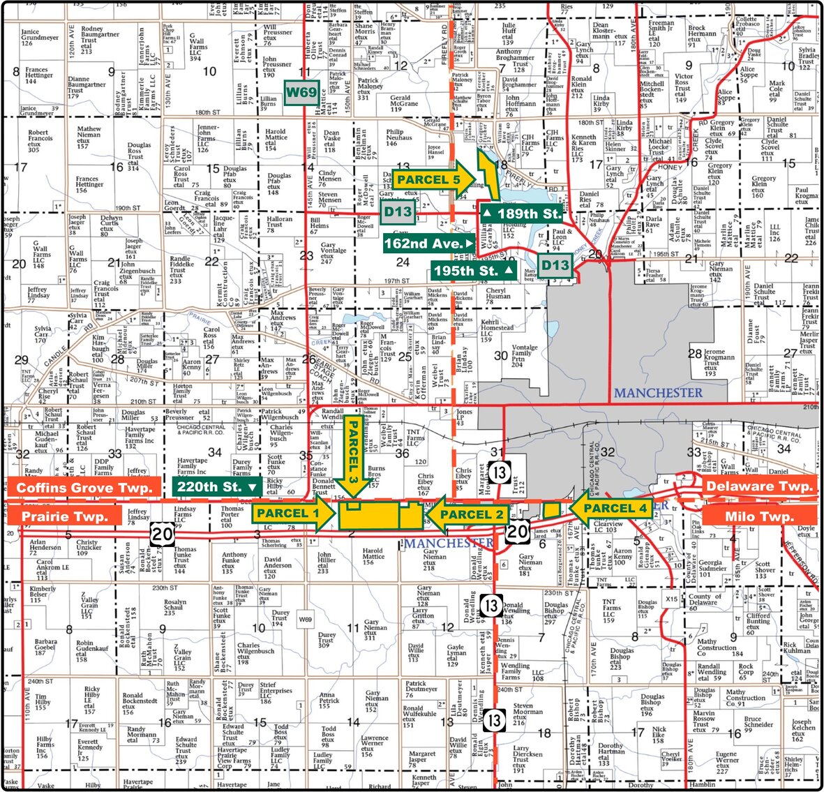 Image for Closed - Delaware Co., IA - 381.34 Ac., m/l (010-2490)