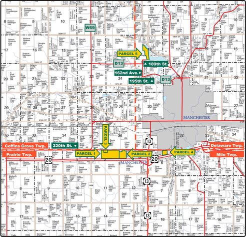 Image for Closed - Delaware Co., IA - 381.34 Ac., m/l (010-2490)