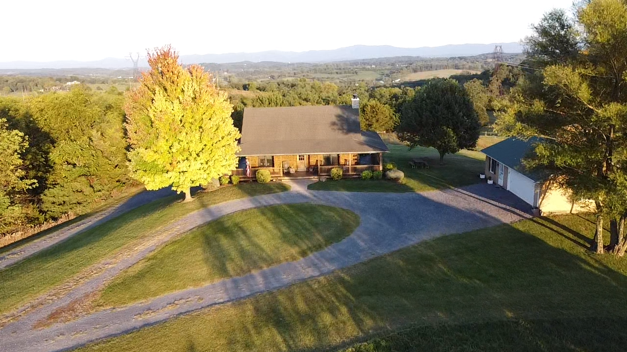 Image for 2 BR/2 BA Home on 51.52 +/- Acres w/Detached Garage/1 BR/1 BA Cottage, Barn & Majestic Mountain Views--Augusta County, VA