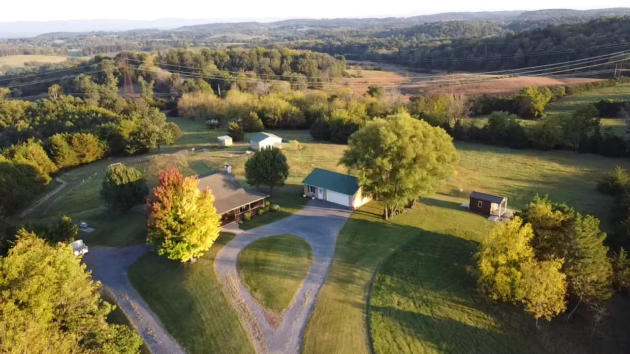 Image for 2 BR/2 BA Home on 51.52 +/- Acres w/Detached Garage/1 BR/1 BA Cottage, Barn & Majestic Mountain Views--Augusta County, VA