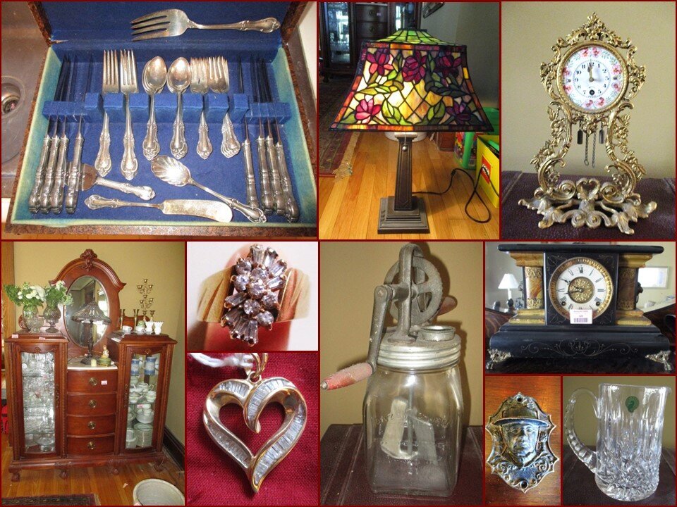 Image for Sterling, Gold, Furniture, Antiques & Household