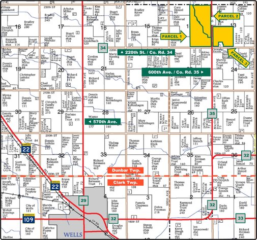 Image for Closed - Faribault Co., MN - 472.50 Ac., m/l (190-0152)