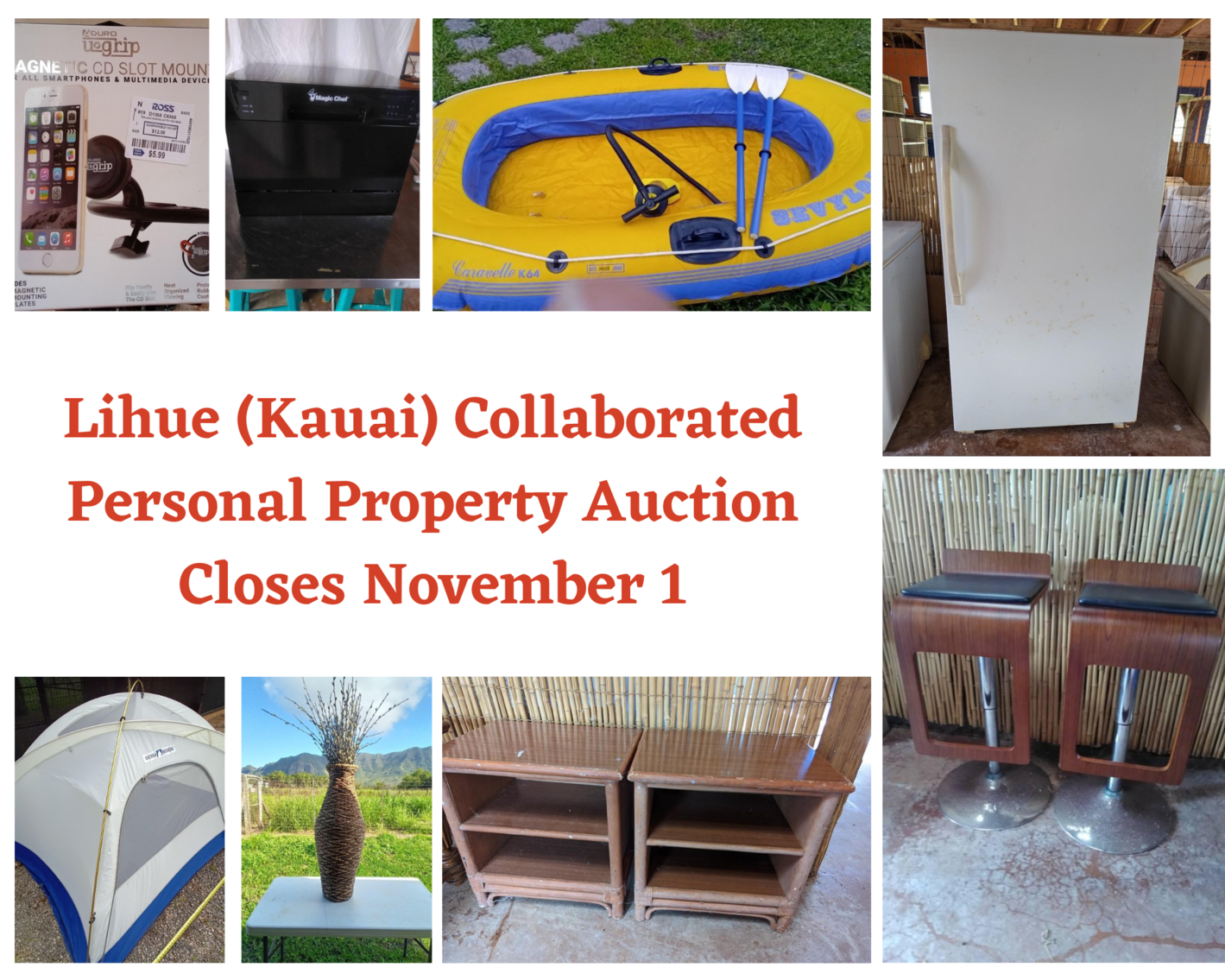 Image for 11/01 Lihue (KAUAI) Collaborated Auction