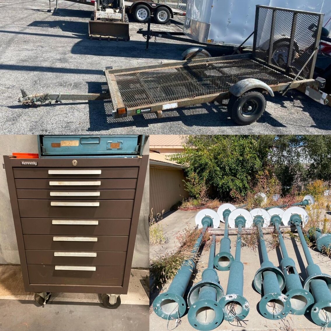 Image for Skid Loader, Trailers, Truck & Snow Plow, Tools, Shop Equipment & Barricades