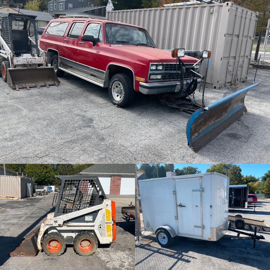 Image for Skid Loader, Trailers, Truck & Snow Plow, Tools, Shop Equipment & Barricades