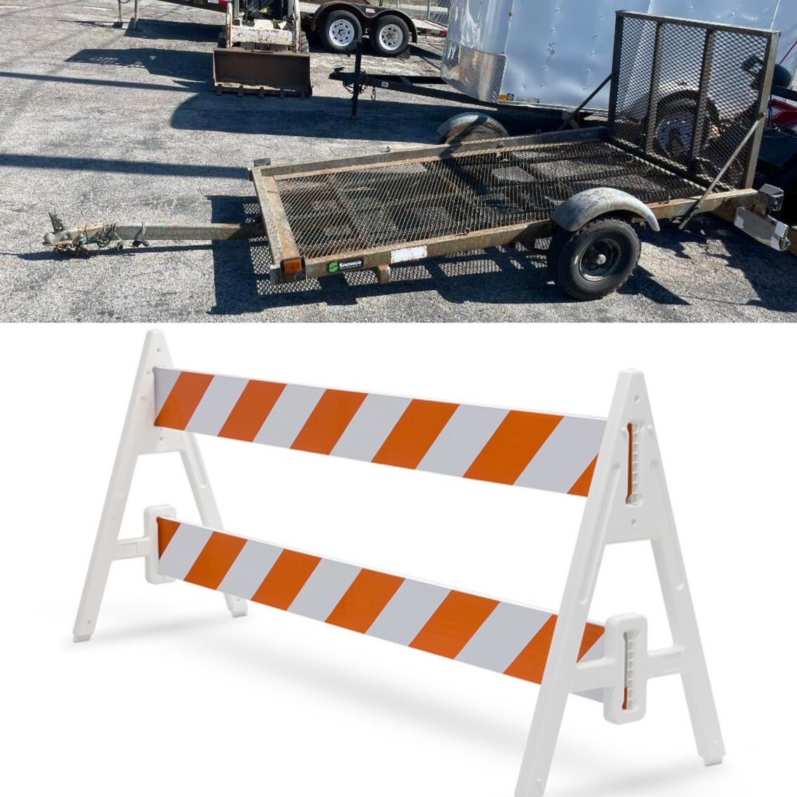 Image for Skid Loader, Trailers, Truck & Snow Plow, Tools, Shop Equipment & Barricades