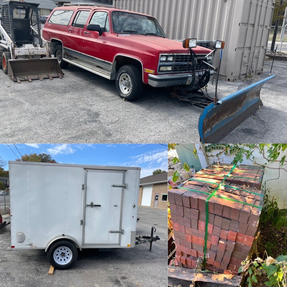 Image for Skid Loader, Trailers, Truck & Snow Plow, Tools, Shop Equipment & Barricades