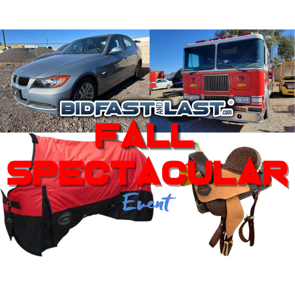 Image for Bid Fast and Last's Fall Spectacular Auction 2022
