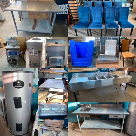 Image for Restaurant Management Company Storage Warehouse Liquidation - Short Notice Restaurant Liquidation Online Auction