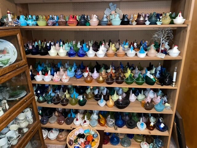 Image for SOLD! ONLINE ONLY LARGE HEN ON NEST AUCTION