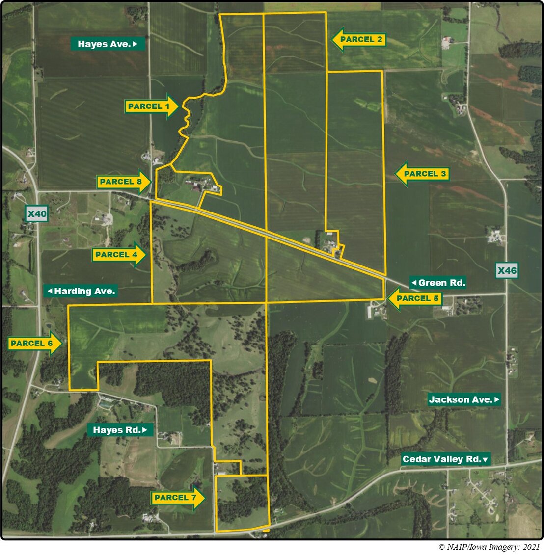 Image for Closed  - Cedar Co., IA - 934.67 Ac., m/l (010-2495)