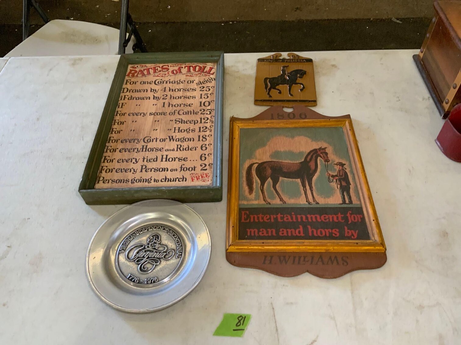 Image for Antique Furniture, Framed Art, Pewter, Copper, Avon Products, Lamps