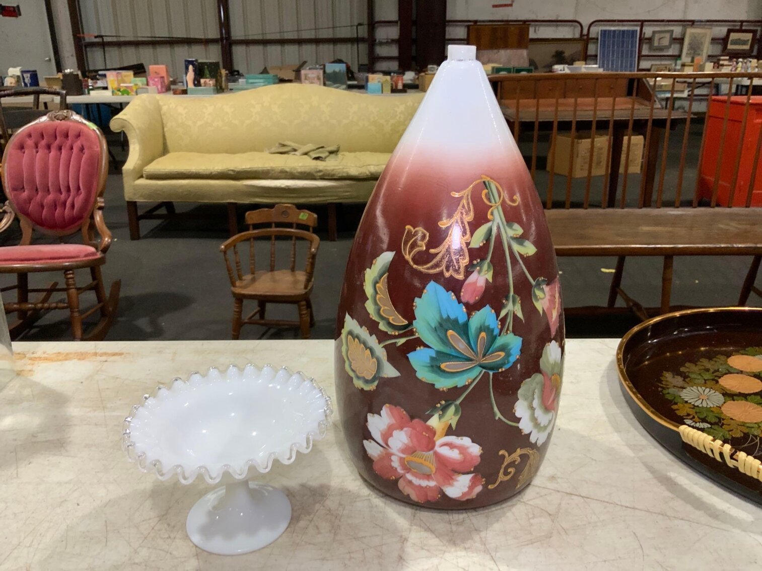 Image for Antique Furniture, Framed Art, Pewter, Copper, Avon Products, Lamps